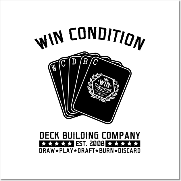 Win Condition Deck Building Company (Light Shirts) Wall Art by WinCondition